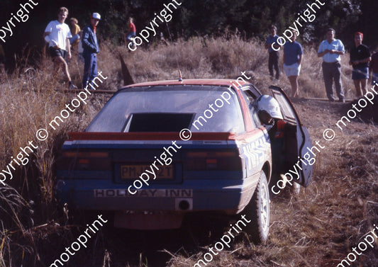 1991 NGK 2  Nic de Waal, Guy Hodgson Sentra confirm  (courtesy R Swan) (25)