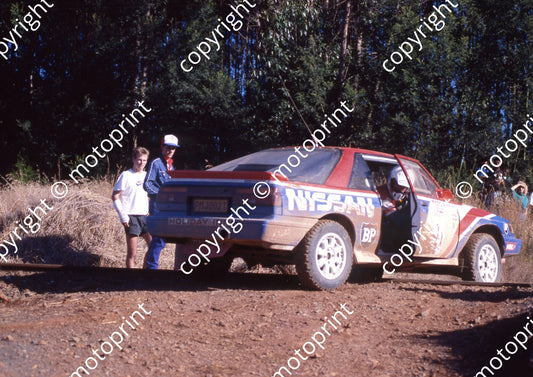 1991 NGK 2  Nic de Waal, Guy Hodgson Sentra confirm  (courtesy R Swan) (27)