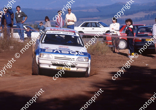 1991 NGK 5 Sarel vd Merwe, Franz Boshoff Ford   (courtesy R Swan) (41)