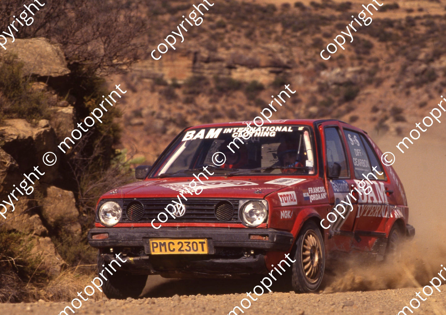 1991 Stannic Mtn 11  Leon Botha, Francois Jordaan Golf NOTE DAMAGE LEFT (courtesy R Swan) (59)