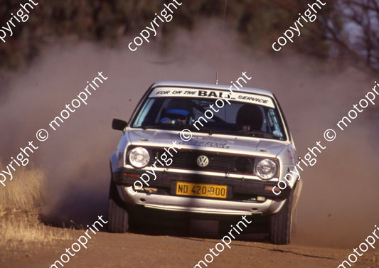 1991 Stannic Mtn 20 Tony Ball, Tony Babb VW Golf (courtesy Roger Swan) (92)