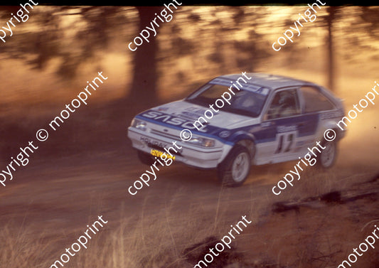 1991 Stannic Mtn 2 Sarel van der Merwe, Franz Boshoff Ford Laser  (courtesy Roger Swan) (111)