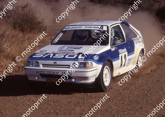 1991 Stannic Mtn 2 Sarel van der Merwe, Franz Boshoff Ford Laser  (courtesy Roger Swan) (115)