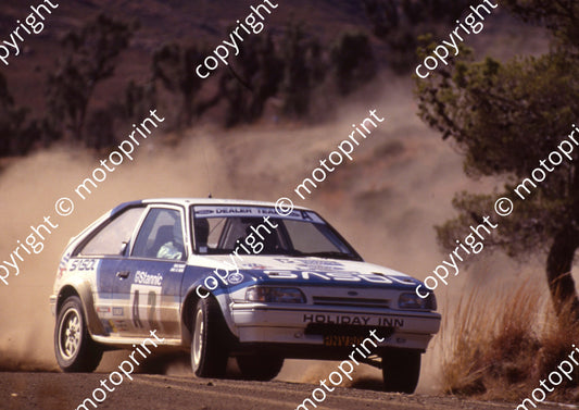 1991 Stannic Mtn 2 Sarel van der Merwe, Franz Boshoff Ford Laser  (courtesy Roger Swan) (118)