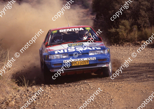 1991 Stannic Mtn 4 Hannes Grobler, Piet Swanepoel Nissan (courtesy Roger Swan) (12)