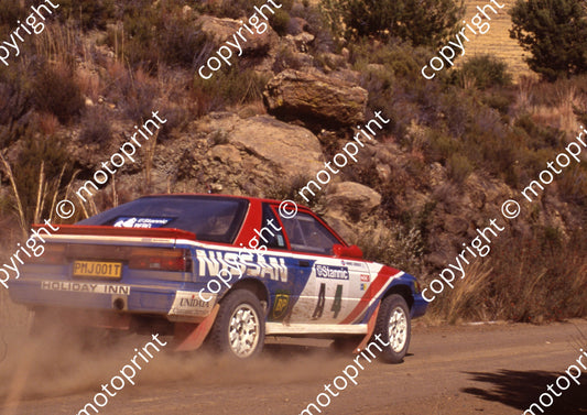 1991 Stannic Mtn 4 Hannes Grobler, Piet Swanepoel Nissan (courtesy Roger Swan) (17)