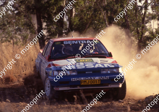 1991 Stannic Mtn 4 Hannes Grobler, Piet Swanepoel Nissan (courtesy Roger Swan) (19)