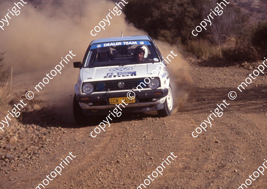 1991 Stannic Mtn 9 Kassie Coetzee, Wiley Harrington VW Golf (courtesy Roger Swan) (42)