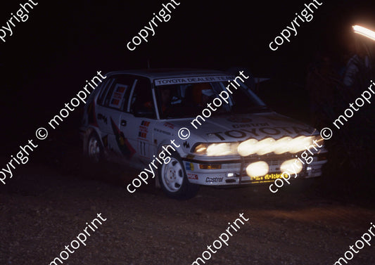 1991 Total 11 Ben, Isebel vd Westhuizen Toyota (Courtesy R Swan) (10)
