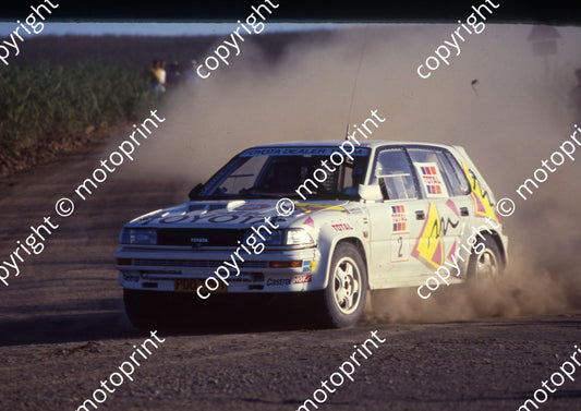 1991 Total 2 Serge Damseaux, Vito Bonafede Toyota (Courtesy R Swan) (6)