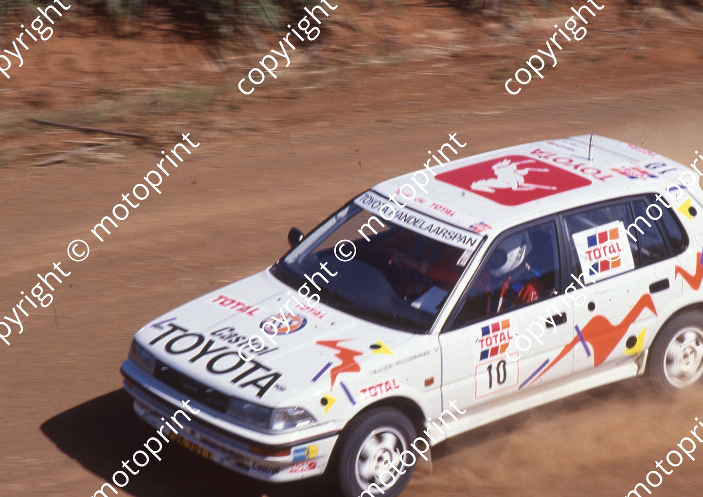 1991 Tour de Total 10 Eric Sanders, Thilo van Westernhagen COnquest (Watling Photo)