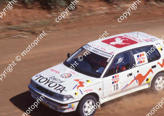 1991 Tour de Total 10 Eric Sanders, Thilo van Westernhagen COnquest (Watling Photo)