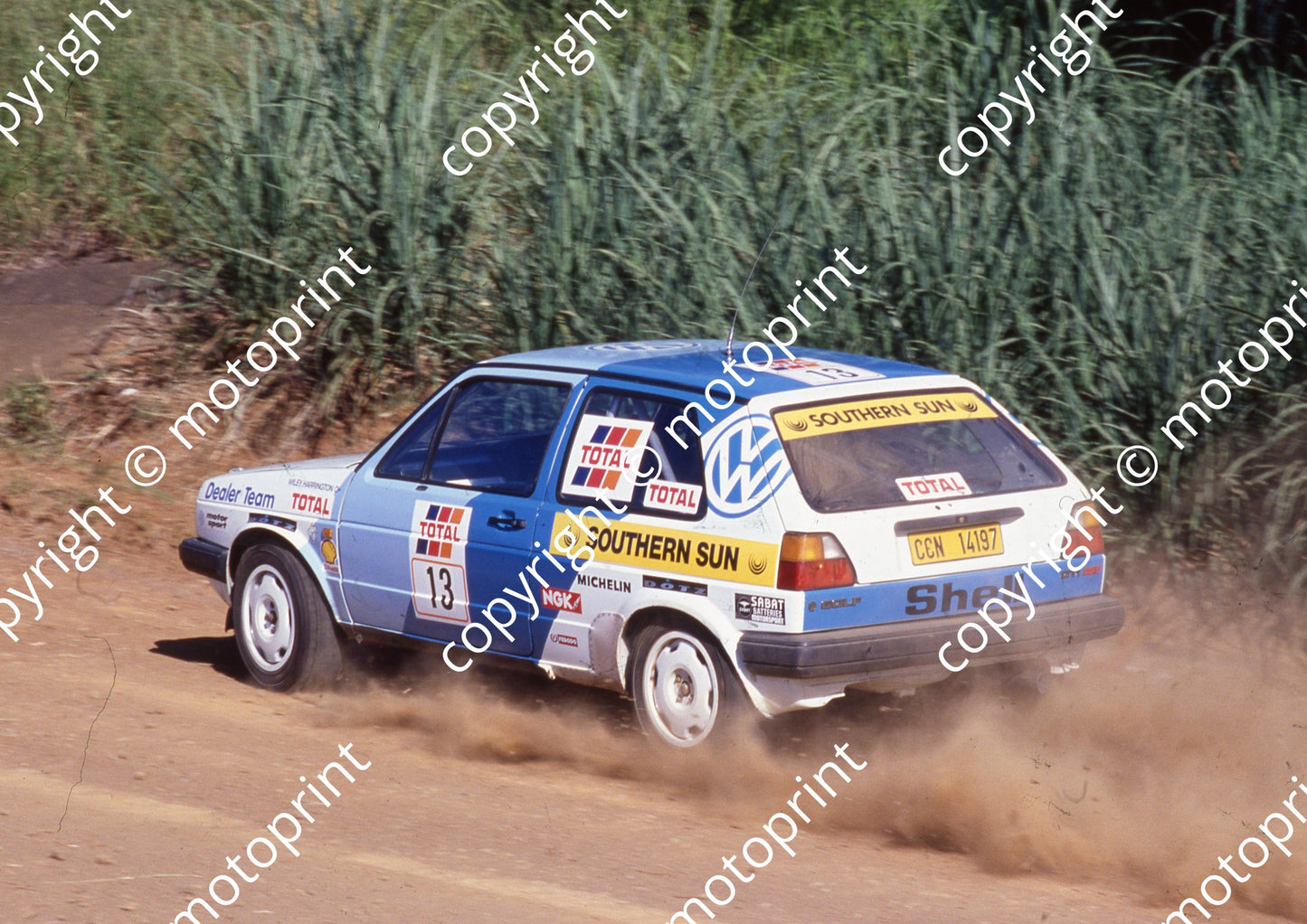 1991 Tour de Total 13 Kassie Coetzee, Wylie Harrington Golf (Colin Watling Photographic) (4)