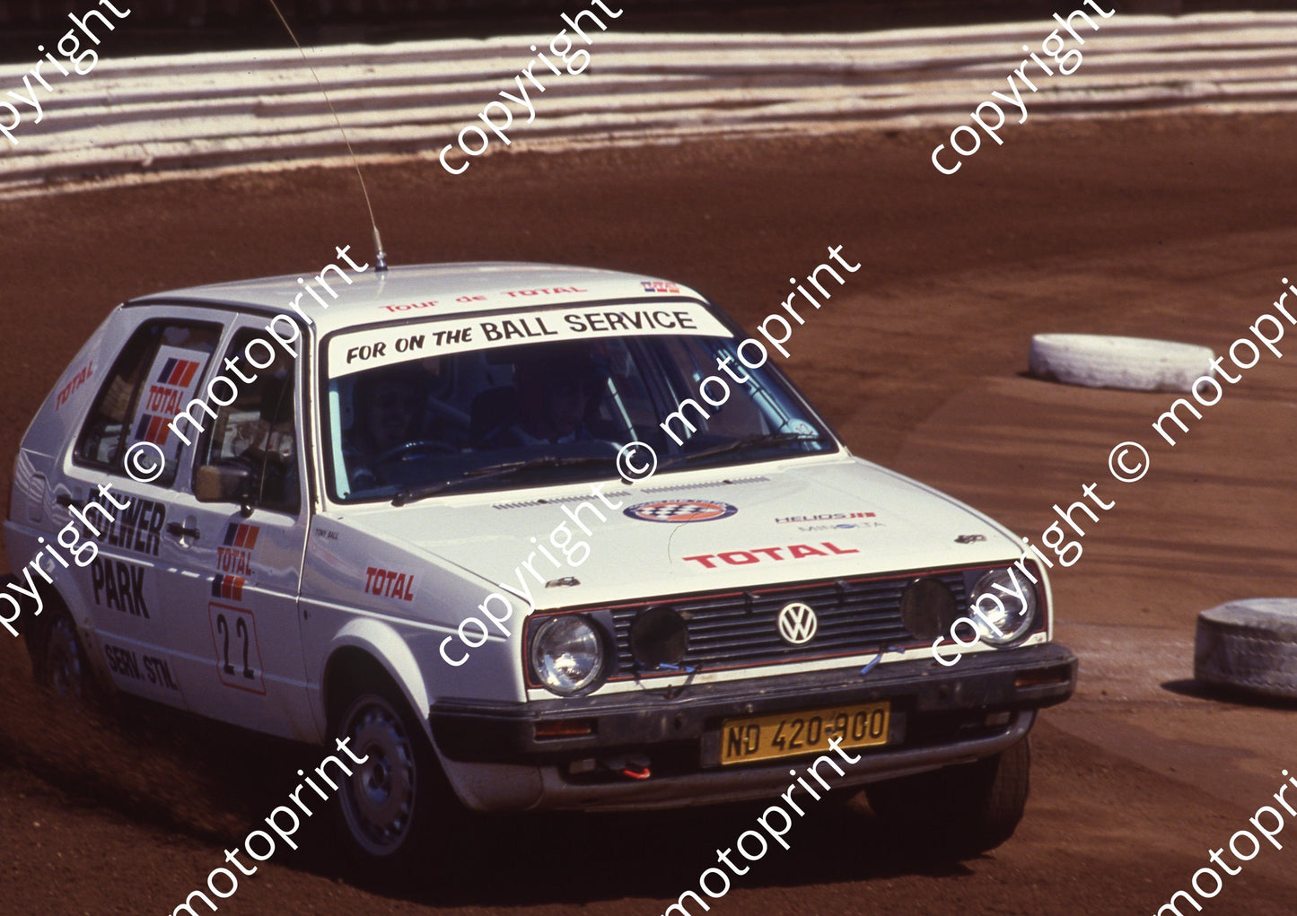 1991 Tour de Total 22 Tony Ball, Tony Babb Golf (Colin Watling Photographic) (14)