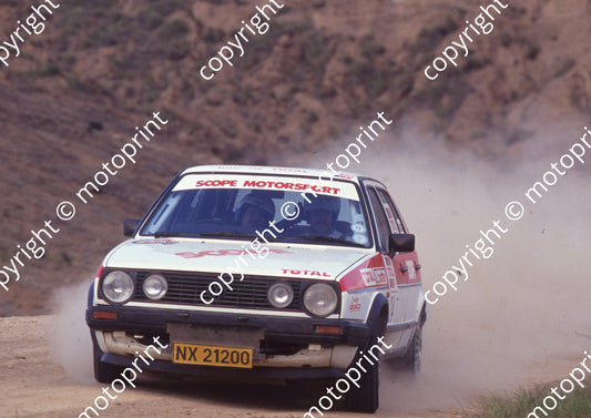 1991 Tour de Total 24 Brian Scott, B Clifton Golf (Colin Watling Photographic) (16)