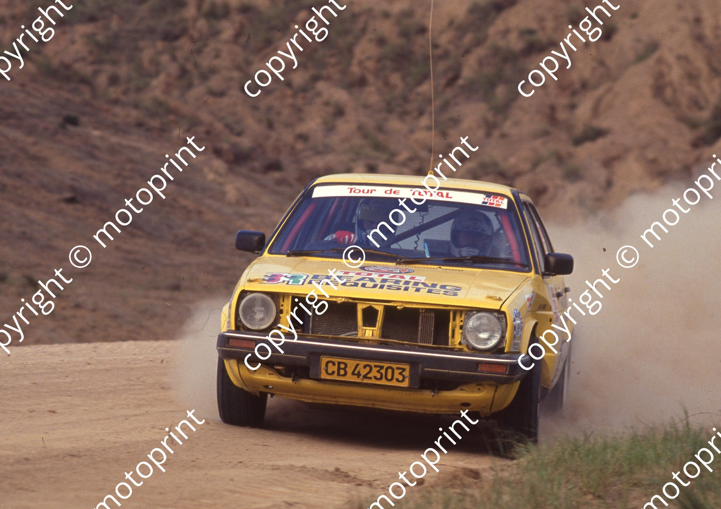 1991 Tour de Total 25 Keith Coleman, Uwe Kock Golf (Colin Watling Photographic) (13)