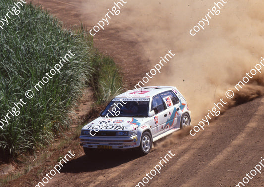 1991 Tour de Total 6 Glen Gibbons, Peter Cuffley Conquest (Watling Photo) (2)