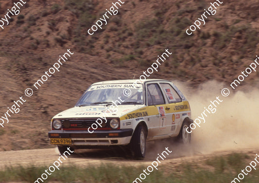 1991 Tour de Total 7 Johan Evertse, Steve Harding Golf (Colin Watling Photographic) (1)