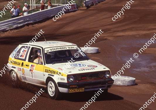 1991 Tour de Total 7 Johan Evertse, Steve Harding Golf (Colin Watling Photographic) (12)