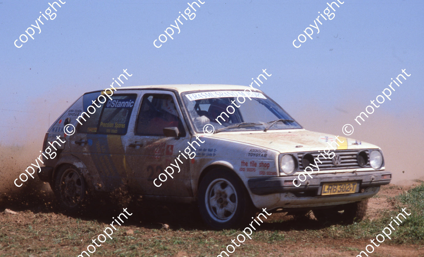 1991 Toyota Dealer Rally 22 Tjaart vd Walt, Jaco vd Linde Golf (Colin Watling Photographic) (16)