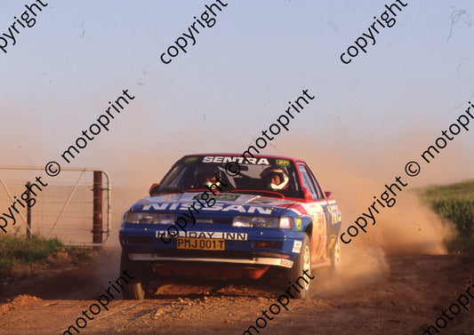 1991 Toyota Dealer Rally 2 Hannes Grobler, Douglas Judd Sentra 4x4 1st ( Watling Photo) (1)