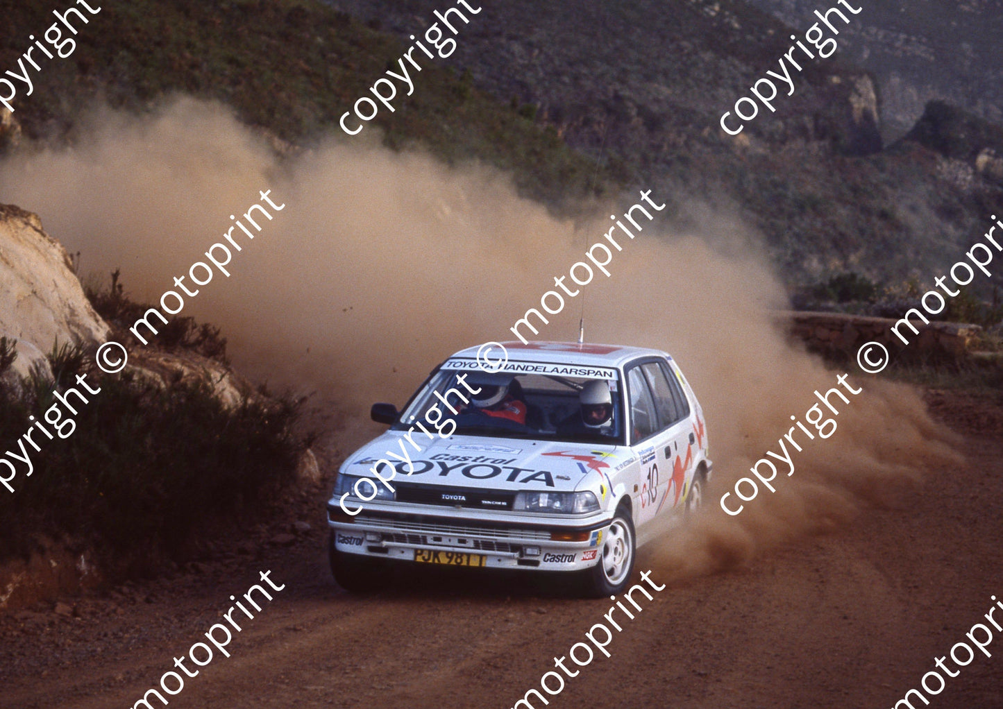 1991 VW Intnl 10  Eric Sanders, Thilo van Westernhagen Toyota (courtesy R Swan) (2)