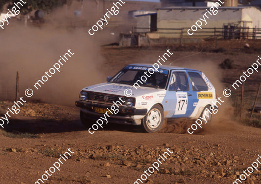 1991 VW Intnl 17 Jurgens Nel, Martie Olivier Golf (courtesy R Swan) (14)