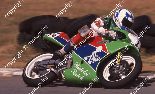 1991 Welkom MC 16 Manie Maritz Yamaha TZU (Colin Watling Photographic) 441