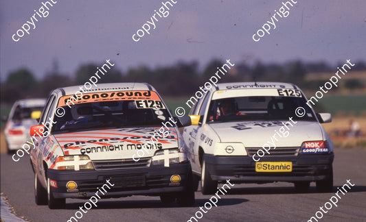 1991 Welkom Stannic 129 Lindsay Steyn 125 Henk Uys Kadett Cubs  (Colin Watling Photographic) 479