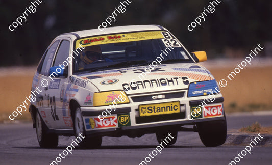 1991 Welkom Stannic 32 Don Bruins Kadett GSi (Colin Watling Photographic)