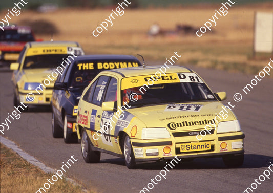 1991 Welkom Stannic 81 Grant McCleery Opel Kadett GSi (Colin Watling Photographic)