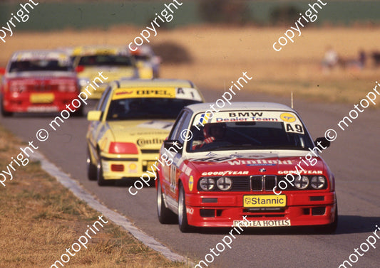 1991 Welkom Stannic 9 Tony Viana BMW 325iS (Colin Watling Photographic)