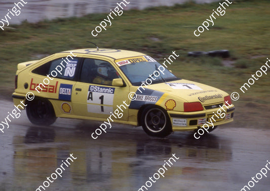 1991 Zkops Mar Stannic A1 Michael Briggs Opel GSi scanned A4 20x30 cm (courtesy Roger Swan) (1)