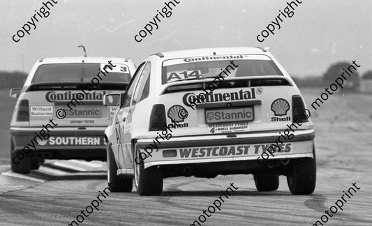 1992 Aldo Stannic 14 John Craig Opel 16v 3 Grant McCleery Opel (Watling Photo)