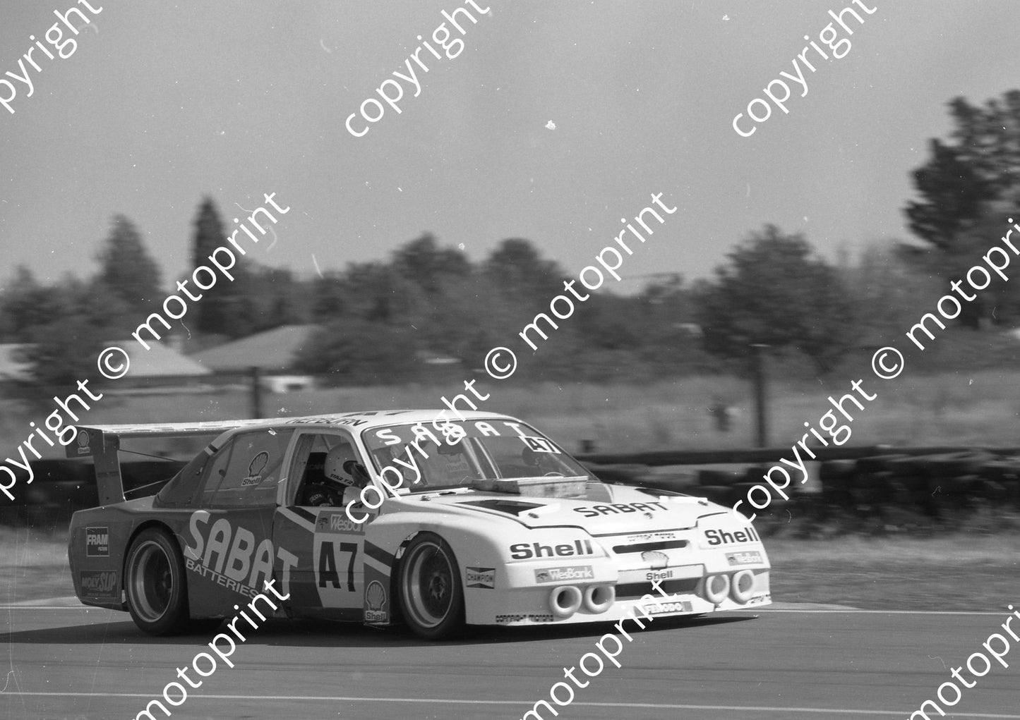 1992 Aldo WEsbank 7 Willie Hep burn Chev Rekord (Watling Photo)027