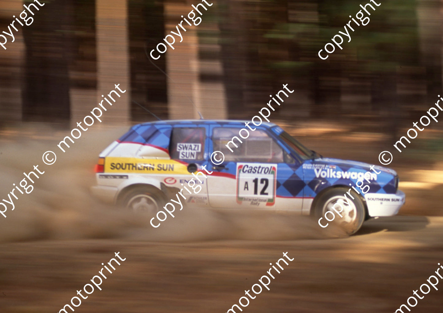 1992 Castrol Intnl 12 Johan Evertse, Peter Cuffley Golf (courtesy Roger Swan) (1)