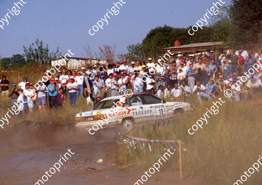 1992 Castrol Intnl 13 Raphael Sperrer, Ernst Loidl Audi  8th (courtesy Roger Swan) (2)