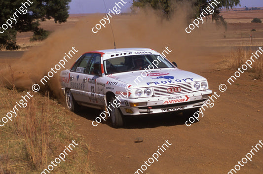 1992 Castrol Intnl 13 Raphael Sperrer, Ernst Loidl Audi  8th (courtesy Roger Swan) (8)