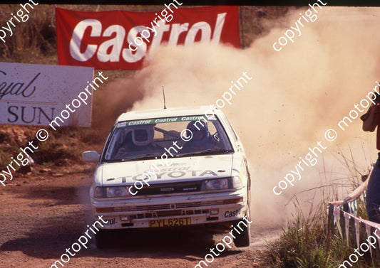 1992 Castrol Intnl 15 Eric Sanders, Thilo von Westernhagen Toyota (courtesy Roger Swan) (12)