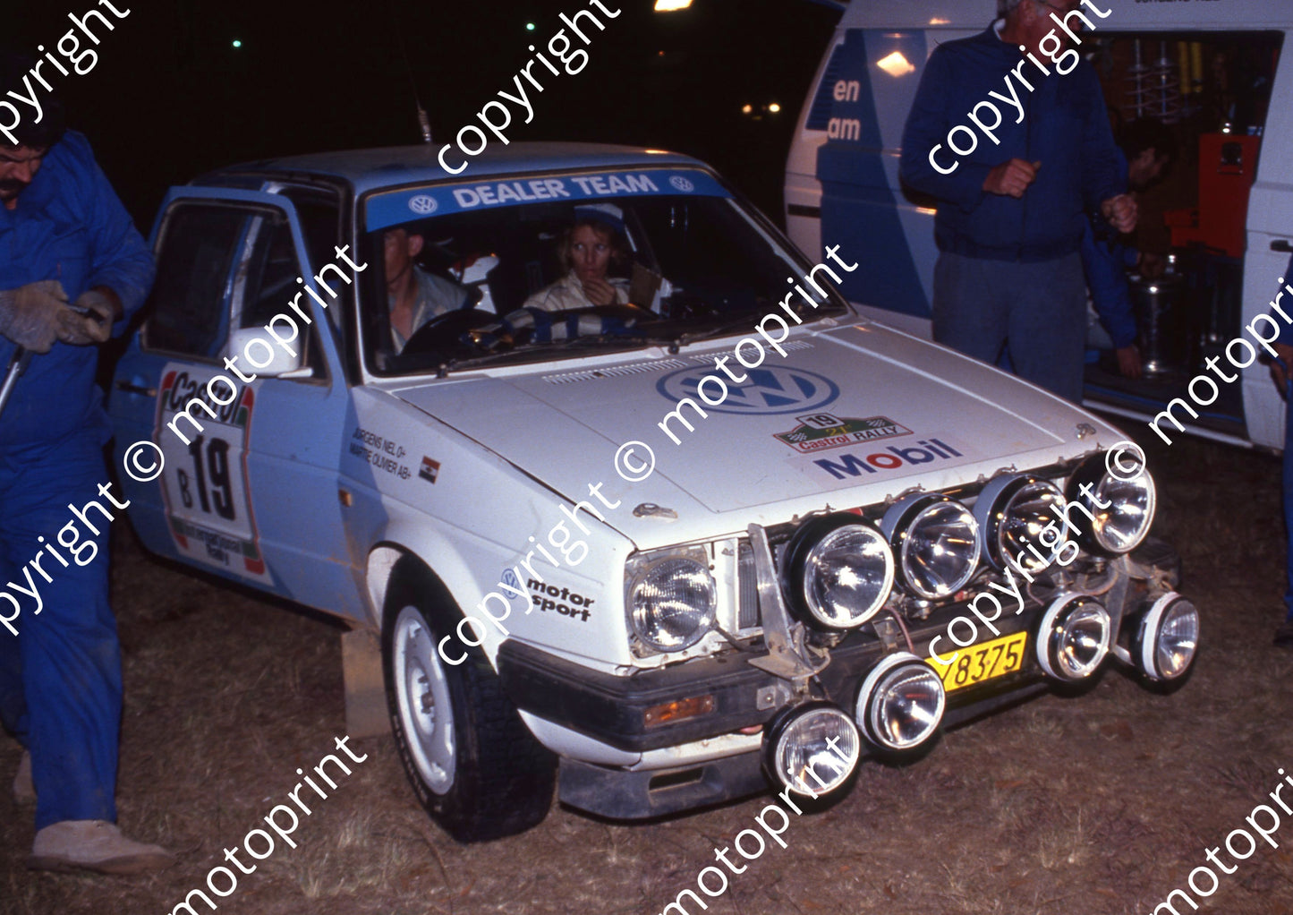 1992 Castrol Intnl 19 Jurgens Nel, Martie Olivier (courtesy R Swan)