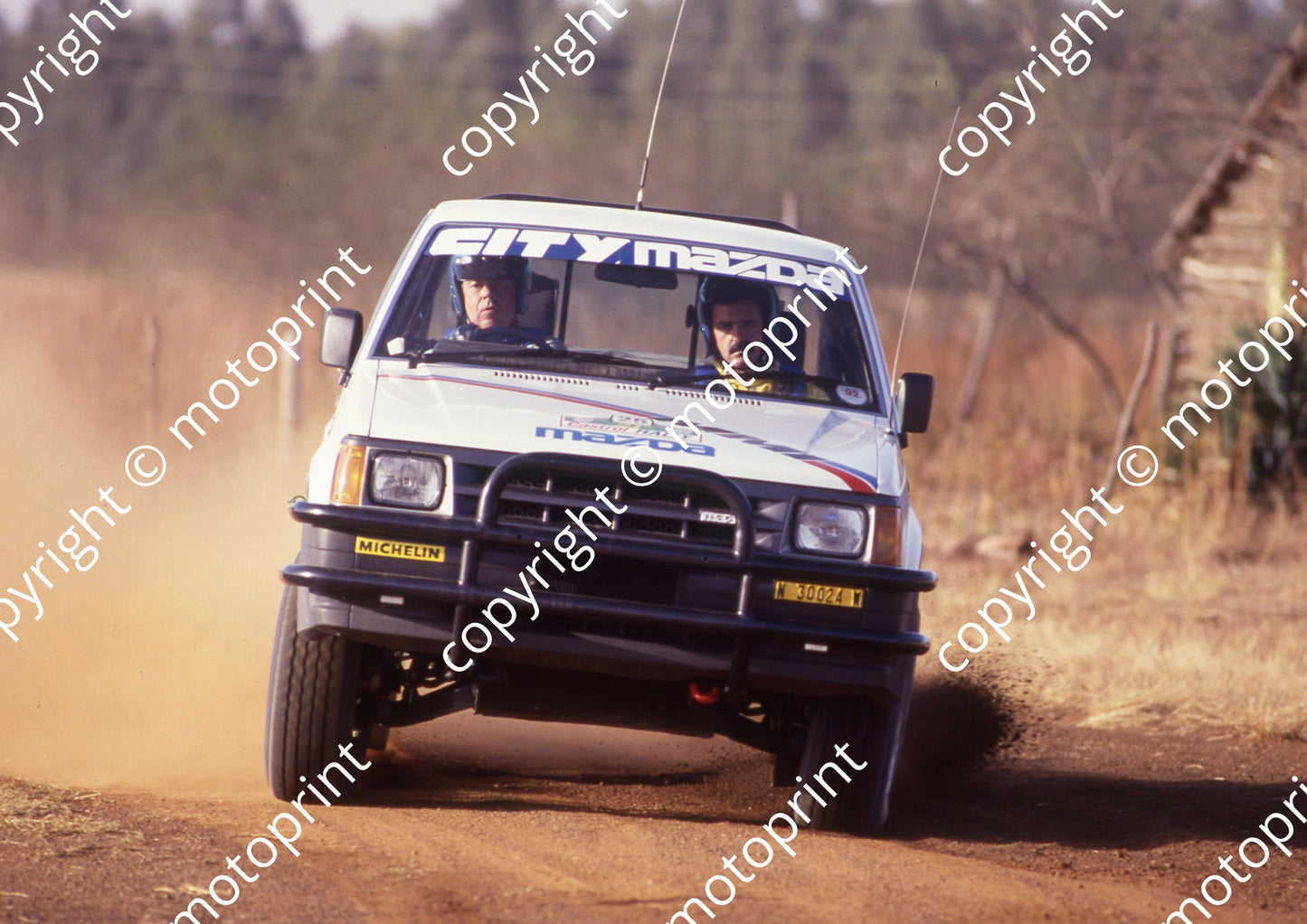 1992 Castrol Intnl 25 Junior and Wicus Bruwer Mazda Namibia (courtesy Roger Swan) (19)