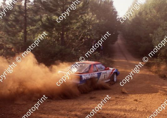 1992 Castrol Intnl 6 Nic de Waal....Nissan (courtesy Roger Swan) (9)