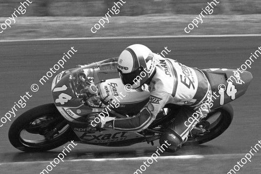 1992 Hockenheim German GP 125 14 Hans Spaan Aprilia (Colin Watling Photographic) (1)