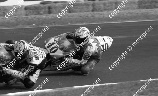 1992 Hockenheim German GP 125 40 Maik Stief Aprilia (Colin Watling Photographic) (10)