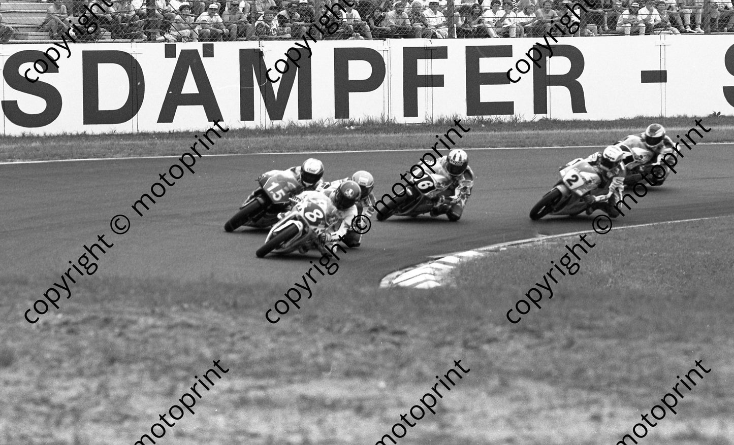1992 Hockenheim German GP 125 8 Raudies Honda 15 Casanova Apr (Watling Photogr)