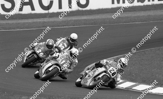 1992 Hockenheim German GP 250 28 Henri Torrentugui Suzuki 17 Stefan Prein 26 Bernd Kassner Aprilia 14 Carlos Lavado Aprilia (Colin Watling Photographic) (5)