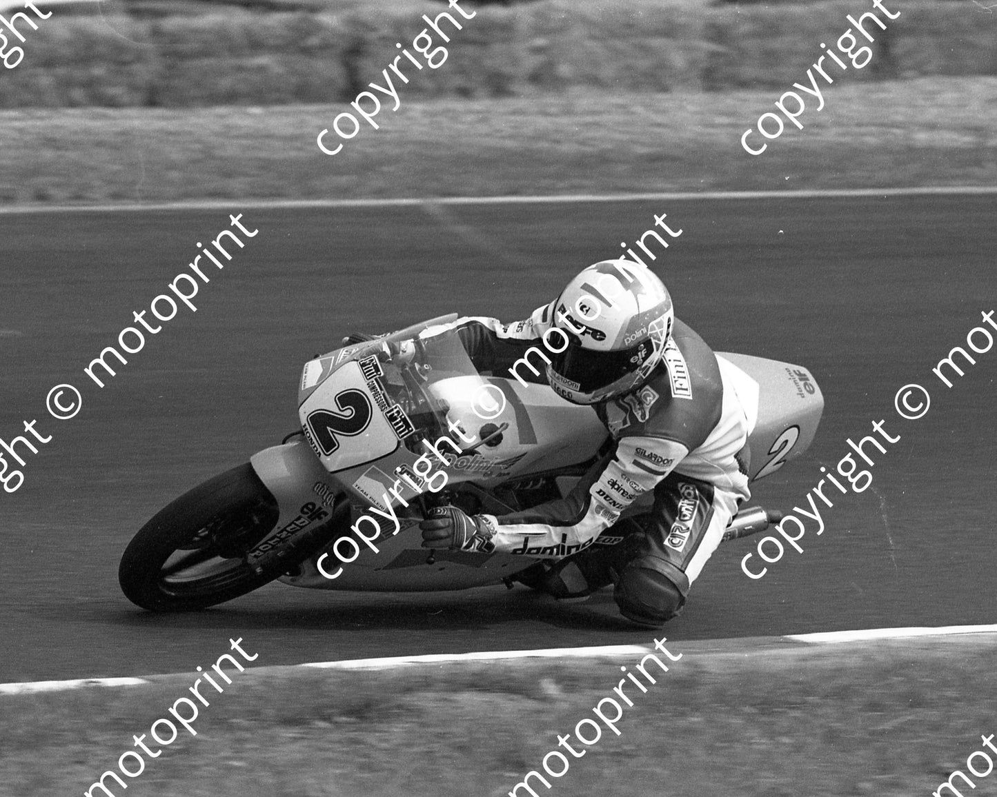 1992 Hockenheim German GP 250 2 Helmut Bradl Honda NSR250 (Colin Watling Photographic) (3)