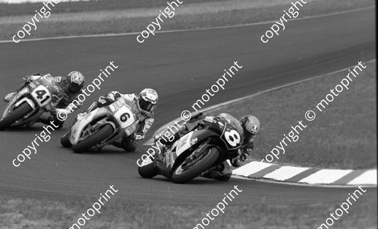 1992 Hockenheim German GP 250 8 Jochen Schmid YZR250 Yamaha 6 Loris Capirossi Honda 41 Noboyuki Wakai Suzuki RGV250 (Colin Watling Photographic) (10)