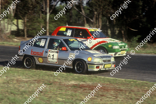 1992 Killarney 9 hr A1 Briggs Turner Opel B14 H van der Linde A Chatz Uno Turbo (courtesy Roger Swan) 2826 (13)