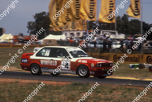 1992 Killarney 9 hr A4 Deon Joubert Geoff Goddard BMW325iS(courtesy Roger Swan) (4)